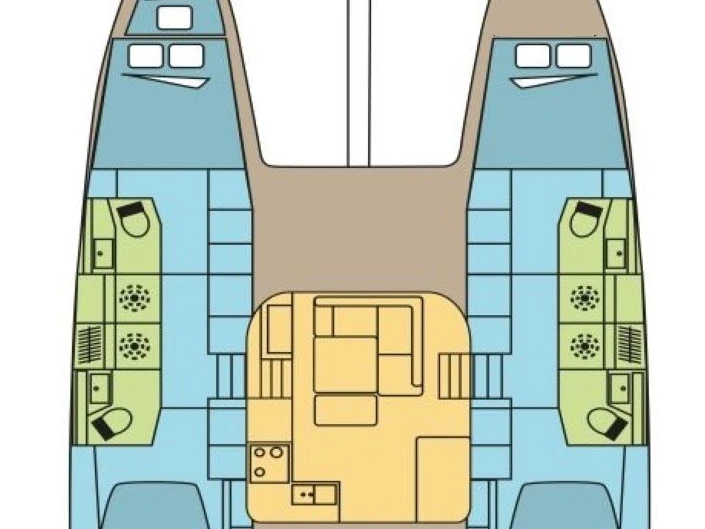 Location Catamaran Excess avec permis