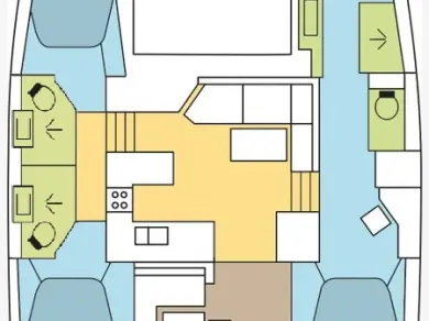 Location Catamaran à Álimos - Fountaine Pajot Astrea 42