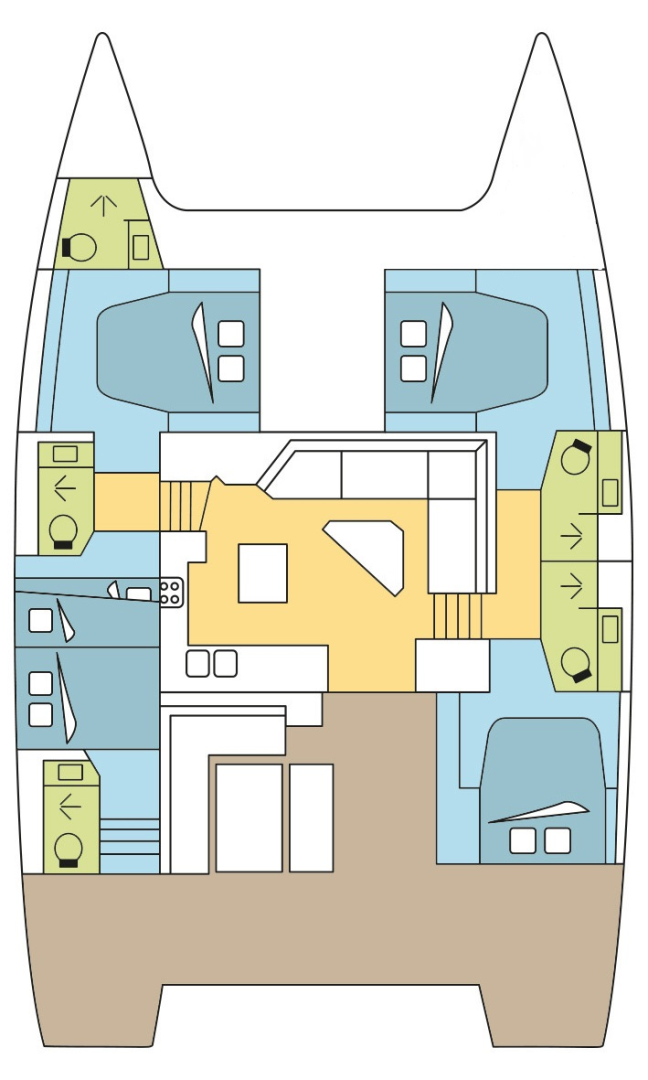 Fountaine Pajot Saona 47 a louer à Airlie Beach