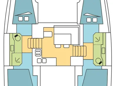 Location bateau Lagoon Lagoon 40 à Airlie Beach sur Samboat
