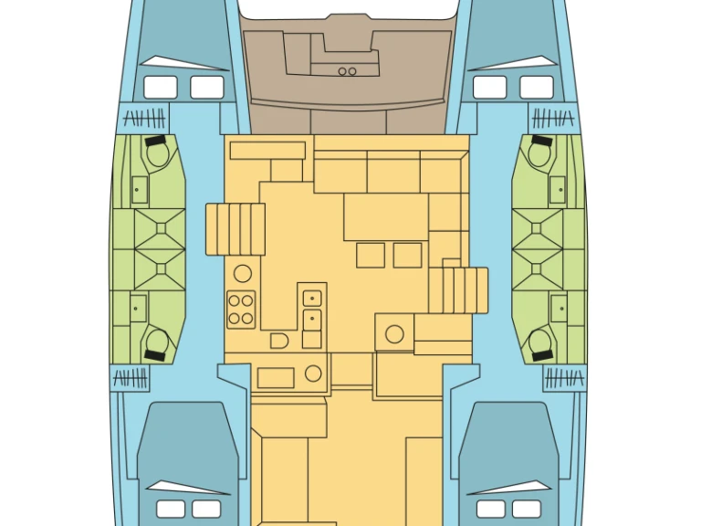Location Catamaran à Saint George's - Lagoon Lagoon 450