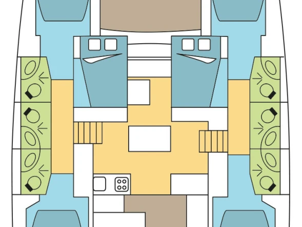 Louer Catamaran avec ou sans skipper Lagoon à Parham Town