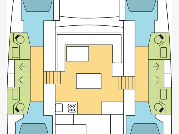 Location Catamaran Lagoon avec permis