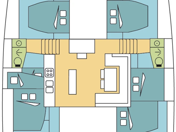 Location bateau Álimos pas cher Lagoon 52 F