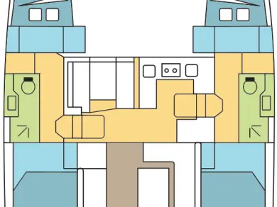 Louer Catamaran avec ou sans skipper Nautitech à Jolly Harbour