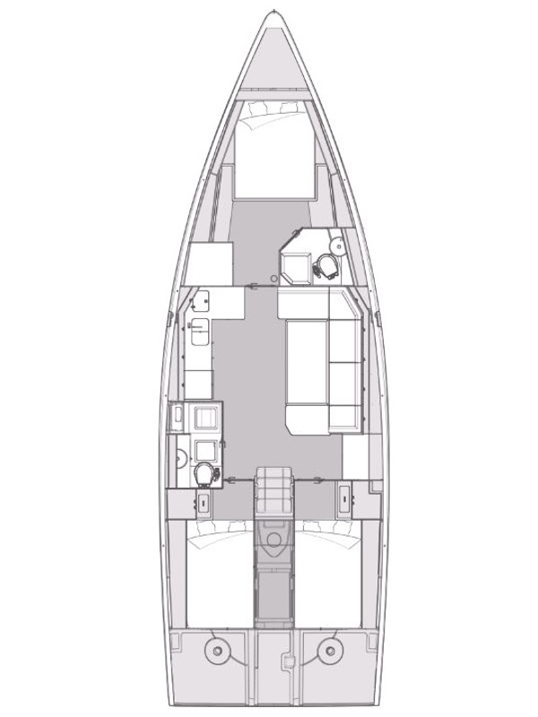 Location Voilier à Primošten - Elan Impression 45