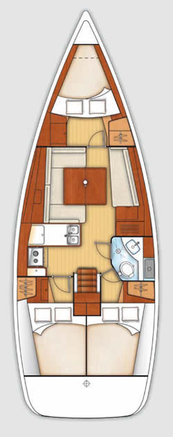 Location bateau Bénéteau Oceanis 37 à Paros (Ile) sur Samboat