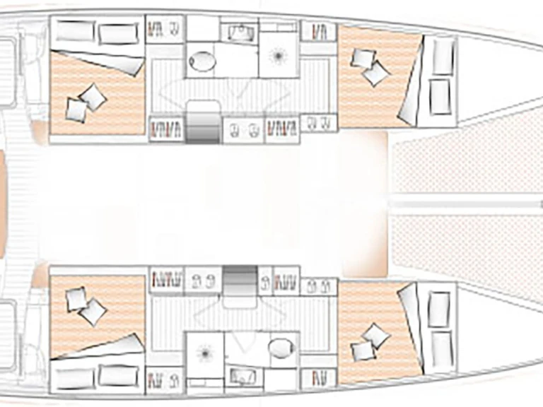 Location Catamaran à Gouviá - Excess Excess 11