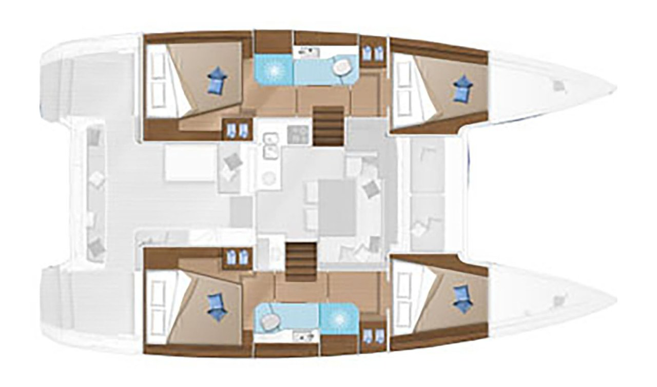 Location Catamaran Lagoon avec permis