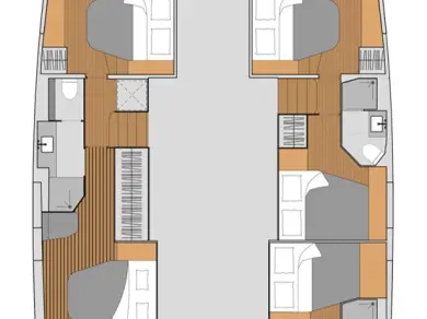 Louer Catamaran avec ou sans skipper Fountaine Pajot à Néa Péramos