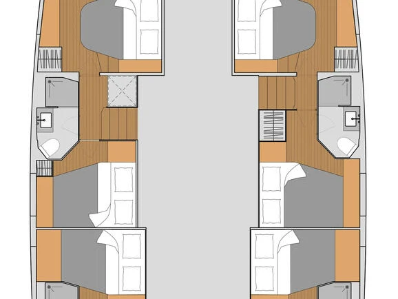 Location Catamaran à Road Town - Fountaine Pajot Aura 51