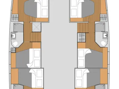 Location Catamaran à Road Town - Fountaine Pajot Aura 51