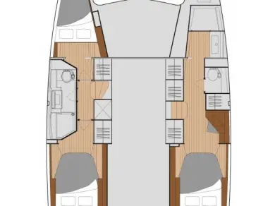 Location Catamaran Fountaine Pajot avec permis