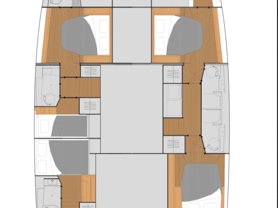 Location Catamaran à Marsh Harbour - Fountaine Pajot Tanna 47