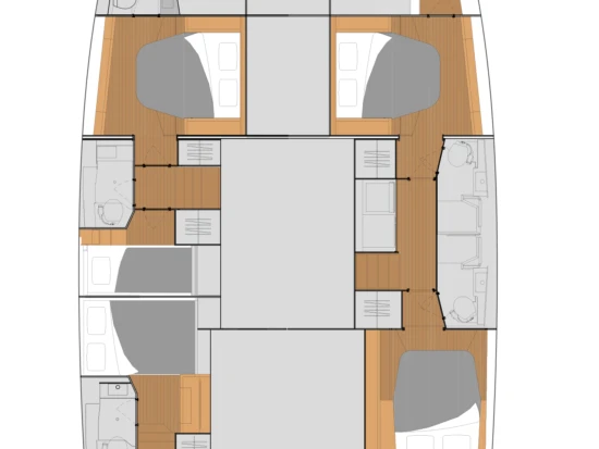 Louer Catamaran avec ou sans skipper Fountaine Pajot à Frenchtown