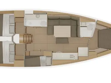 Location à Hamble-le-Rice - Dufour Dufour 430 Grand Large sur SamBoat