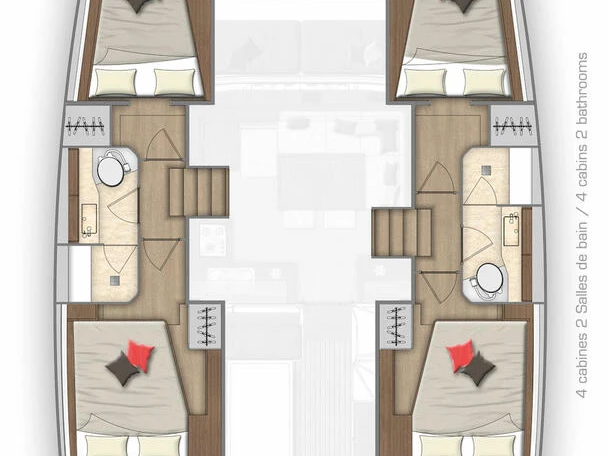 Location bateau Ao Po pas cher Lagoon 40