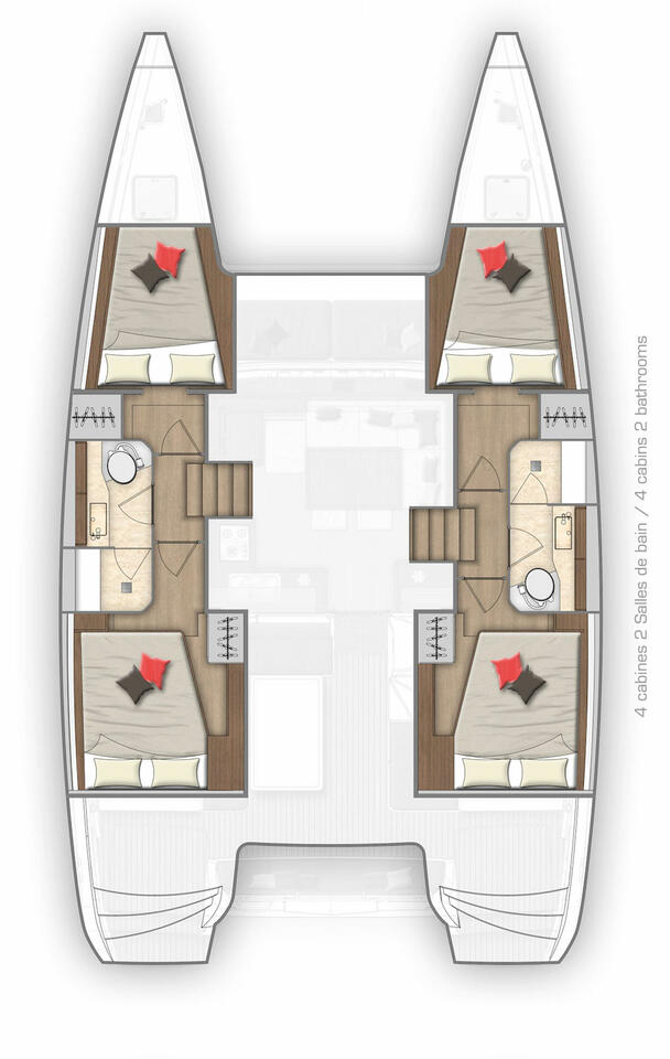 Location bateau Ao Po pas cher Lagoon 40