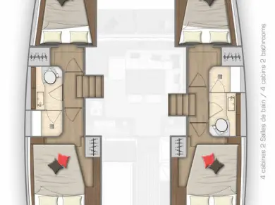 Location bateau Ao Po pas cher Lagoon 40