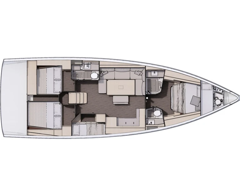 Dufour Dufour 470 a louer à Marseille