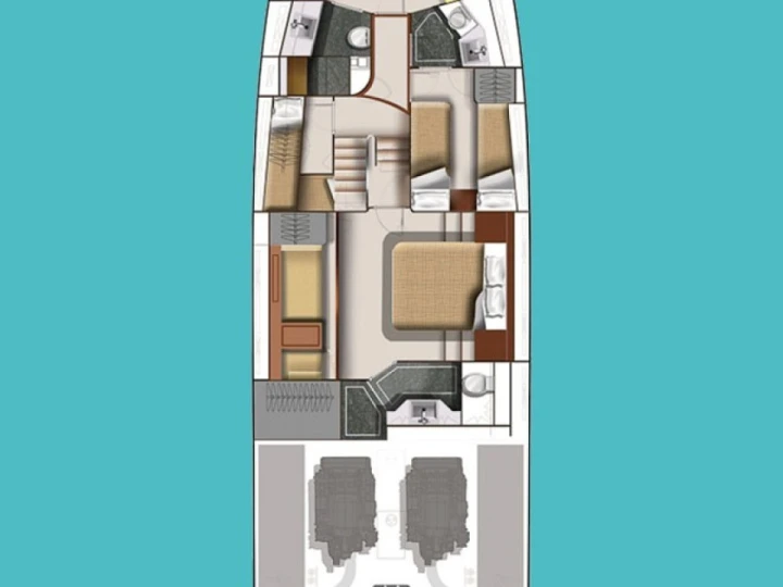 Galeon Galeon 640 Fly a louer à Split