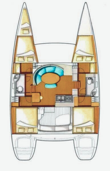Location Catamaran Lagoon avec permis