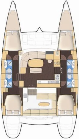 Location Catamaran Lagoon avec permis