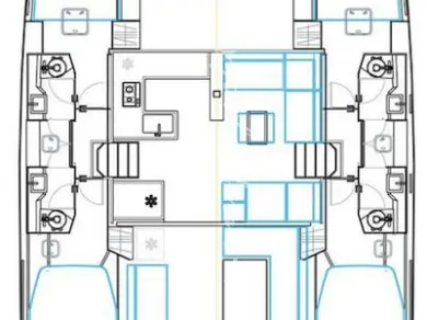 Location Catamaran à Álimos - Nautitech Nautitech 46 Fly