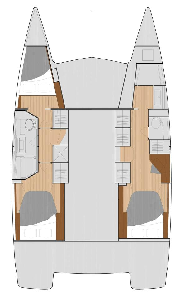 Location Catamaran Fountaine Pajot avec permis