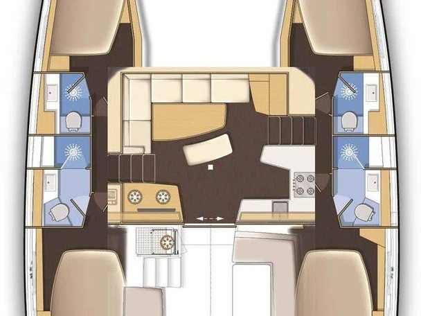 Location à Rogoznica - Lagoon Lagoon 42 sur SamBoat