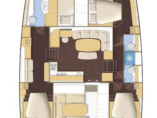 Location Catamaran à Rogoznica - Lagoon Lagoon 421