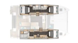 Location bateau Lagoon Lagoon 43 à Rogoznica sur Samboat