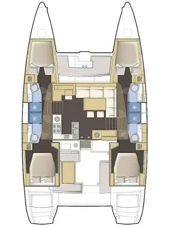 Location Catamaran Lagoon avec permis
