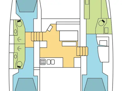 Location à Rogoznica - Lagoon Lagoon 46 sur SamBoat