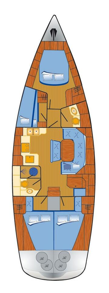 Location bateau Bavaria Cruiser 46 à Flensburg sur Samboat