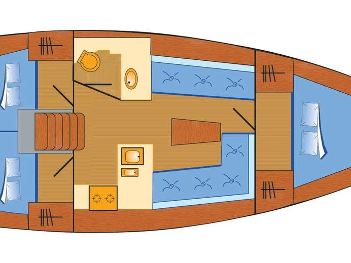 Location à Heiligenhafen - Bavaria Cruiser 37 sur SamBoat