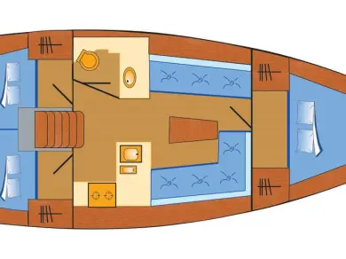 Location à Heiligenhafen - Bavaria Cruiser 37 sur SamBoat