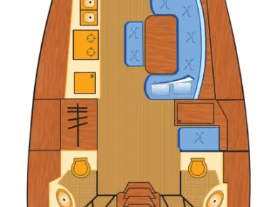 Location à Heiligenhafen - Bénéteau Cyclades 43.3 sur SamBoat