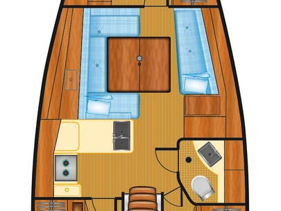 Location à Heiligenhafen - Bénéteau Oceanis 37 sur SamBoat