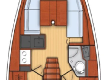 Bénéteau Oceanis 35.1 a louer à Toulon