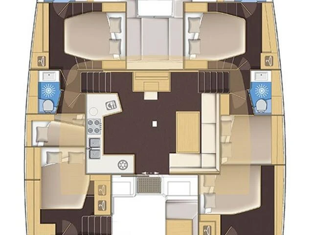 Location bateau Lagoon Lagoon 52 F à Trogir sur Samboat