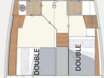 Location Voilier à Gouviá - Hanse Moody 54 DS