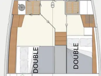 Location Voilier à Gouviá - Hanse Moody 54 DS