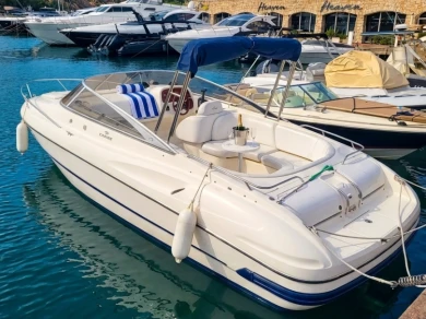 Motorboat rental with or without captain Cranchi Poltu Quatu