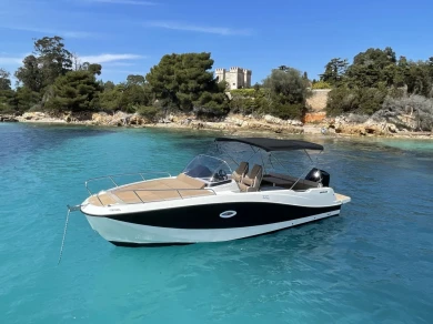Motorboat rental in Marina Ibiza - Quicksilver Activ 755 Sundeck