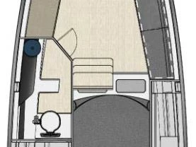 Location bateau Biograd na Moru pas cher Nuva M9 Cabin