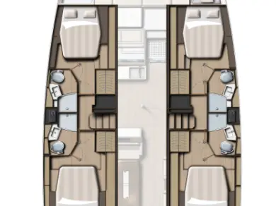 Location Catamaran à Palma de Majorque - Bali Bali 4.4