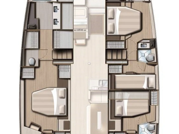 Location bateau Bali Bali 4.8 à Road Town sur Samboat