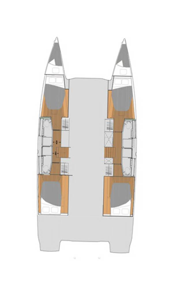 Location Catamaran à Road Town - Fountaine Pajot Elba 45