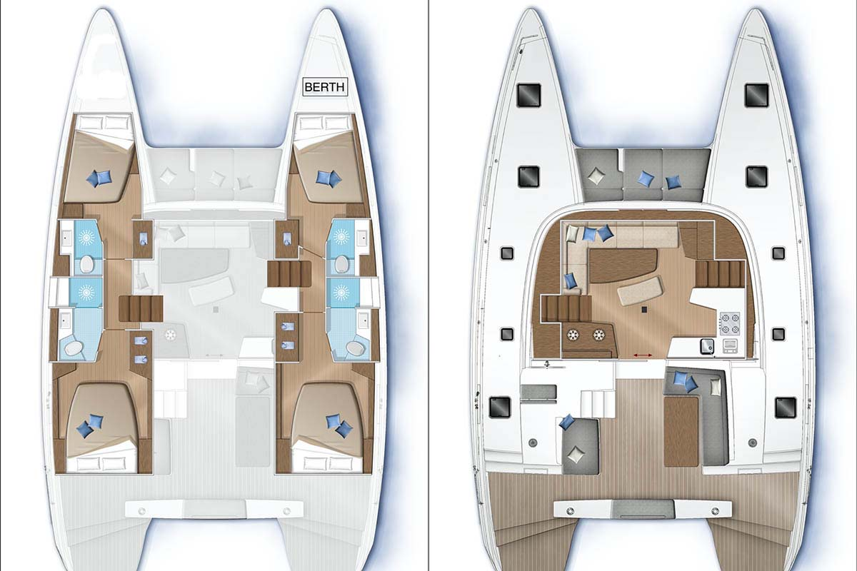 Louer Catamaran avec ou sans skipper Lagoon à Marmaris (district)